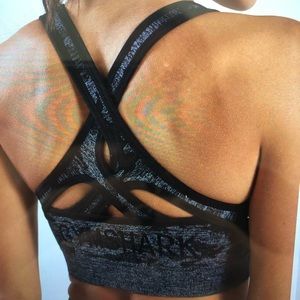 Gym shark Camo Seamless Sports Bra